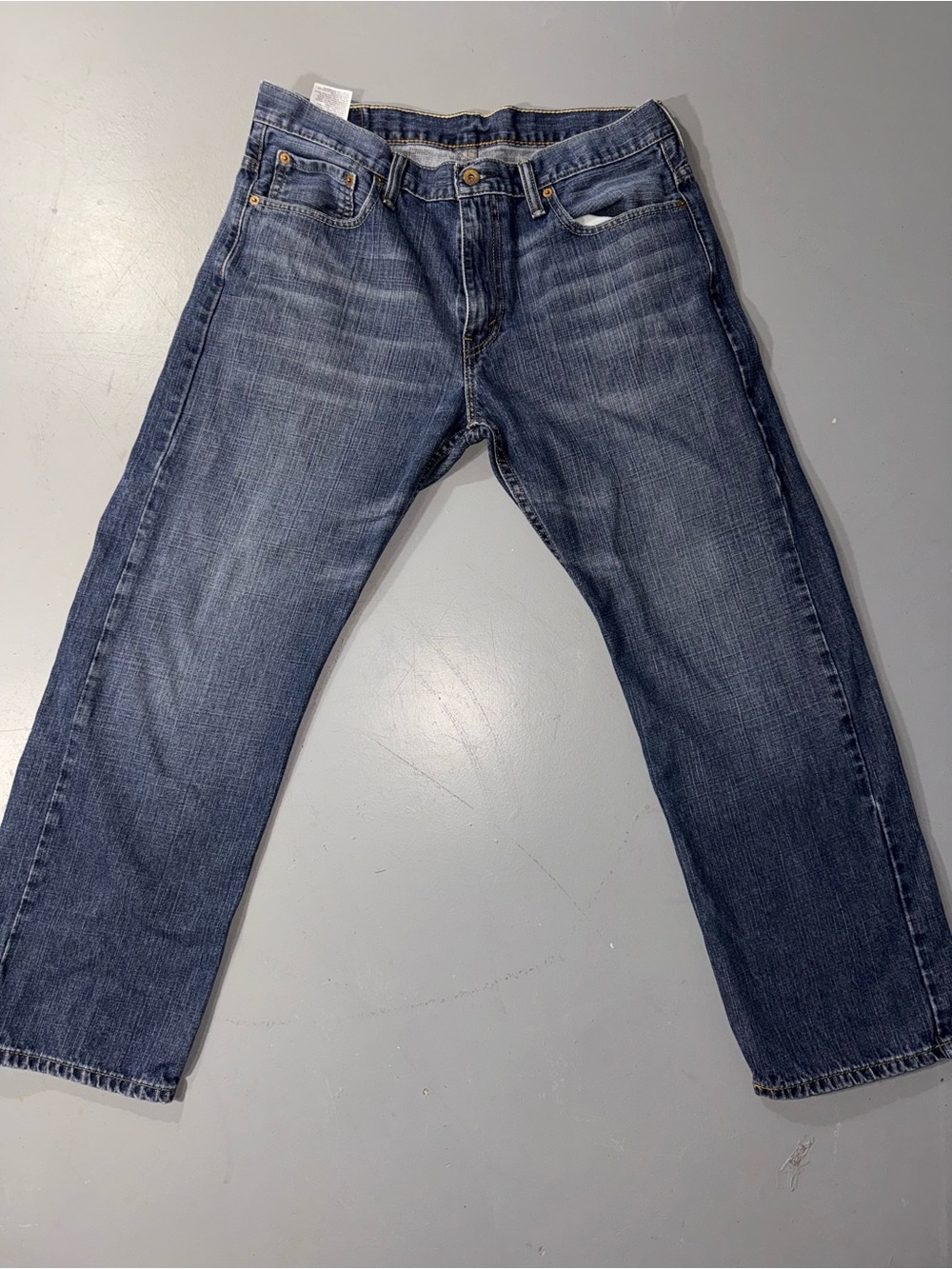 Signature by Levi Strauss Men’s Relaxed Blue Denim Jeans